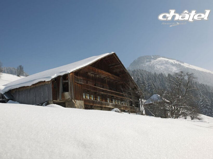 Station de ski Chatel en hiver - location chalet chatel particulier