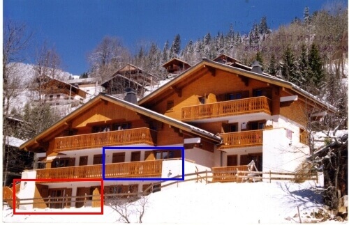 EMPLACEMENT 2 pièces avec balcon Le Balcon des Alpes - location chalet chatel particulier