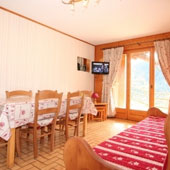 2 Rooms terrace Balcon des Alpes Chalet, - rent chalet chatel private person