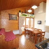 4 Rooms duplex Balcon des Alpes Chalet, - rent chalet chatel private person